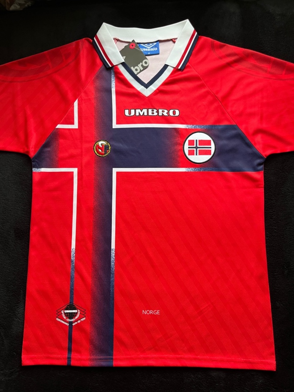 Norway Retro Soccer Jersey 1998 Home Kit